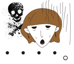 SHUDDER MAAM sticker #1269640