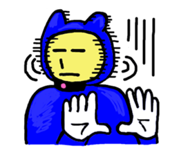 CAT MAN NINJA sticker #1269891