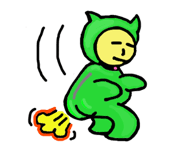 CAT MAN NINJA sticker #1269904