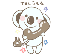 Wanta and Koalala (dog and koala) sticker #1270030