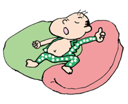 White Worker Hagemashi-kun 3 sticker #1270104