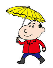 White Worker Hagemashi-kun 3 sticker #1270105