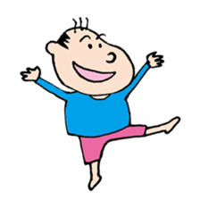 White Worker Hagemashi-kun 3 sticker #1270109