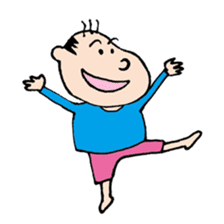 White Worker Hagemashi-kun 3 sticker #1270109