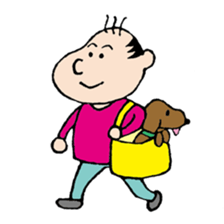 White Worker Hagemashi-kun 3 sticker #1270116