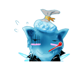 The naughty crazy little cat : MeMi ^^ sticker #1270396