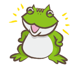 Pacman Frog sticker #1270481