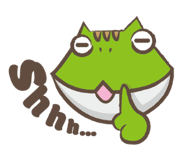 Pacman Frog sticker #1270483