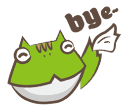 Pacman Frog sticker #1270488