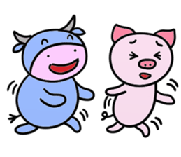 Buffboy and Babegirl Family sticker #1270894