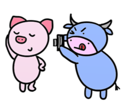 Buffboy and Babegirl Family sticker #1270895