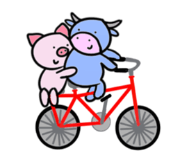 Buffboy and Babegirl Family sticker #1270898