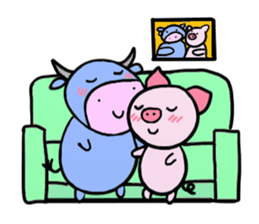 Buffboy and Babegirl Family sticker #1270906