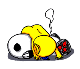 Mr.Teeth & Panchan sticker #1271371