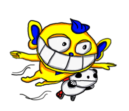 Mr.Teeth & Panchan sticker #1271372