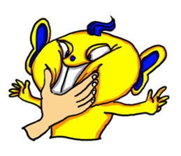 Mr.Teeth & Panchan sticker #1271376