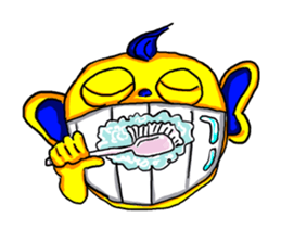 Mr.Teeth & Panchan sticker #1271386