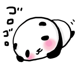 Panda riddled freewheelingly sticker #1271492