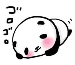 Panda riddled freewheelingly sticker #1271492