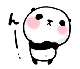 Panda riddled freewheelingly sticker #1271494