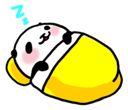 Panda riddled freewheelingly sticker #1271498