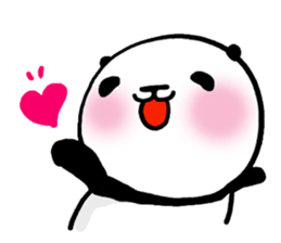 Panda riddled freewheelingly sticker #1271511