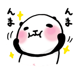 Panda riddled freewheelingly sticker #1271512