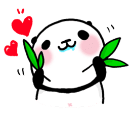 Panda riddled freewheelingly sticker #1271515