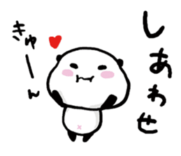 Panda riddled freewheelingly sticker #1271525