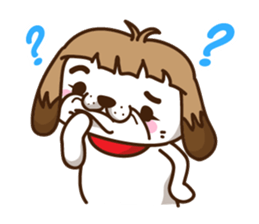 Bobbed dog sticker #1271891