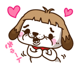 Bobbed dog sticker #1271896