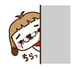 Bobbed dog sticker #1271903