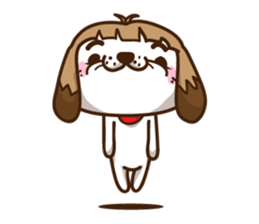 Bobbed dog sticker #1271911