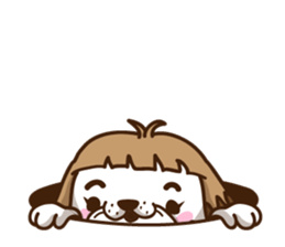 Bobbed dog sticker #1271913