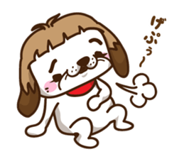 Bobbed dog sticker #1271925