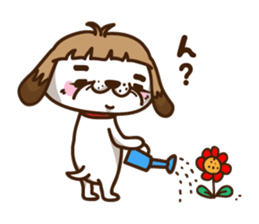 Bobbed dog sticker #1271927