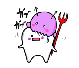 HAPPY & MUSHIBAKINS sticker #1272490