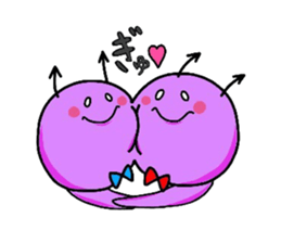 HAPPY & MUSHIBAKINS sticker #1272508