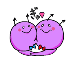 HAPPY & MUSHIBAKINS sticker #1272508