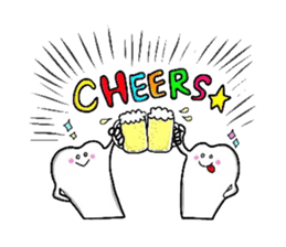 HAPPY & MUSHIBAKINS sticker #1272515