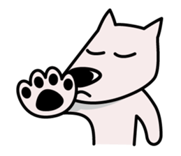 white dog (daily conversations) sticker #1273479