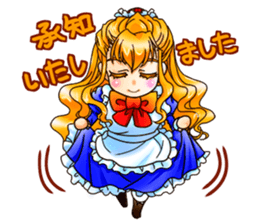 BECAUSE I'M A MAID! Original Version sticker #1273689