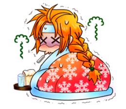 BECAUSE I'M A MAID! Original Version sticker #1273690