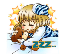 BECAUSE I'M A MAID! Original Version sticker #1273695