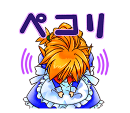 BECAUSE I'M A MAID! Original Version sticker #1273706