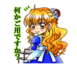 BECAUSE I'M A MAID! Original Version sticker #1273708