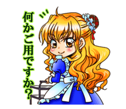 BECAUSE I'M A MAID! Original Version sticker #1273708