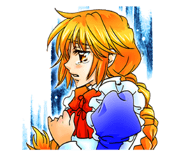 BECAUSE I'M A MAID! Original Version sticker #1273718