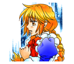 BECAUSE I'M A MAID! Original Version sticker #1273718