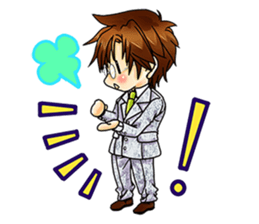 BECAUSE I'M A MAID! Original Version sticker #1273720